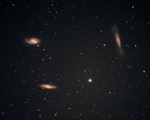 Messier 65 and the Leo Triplet
